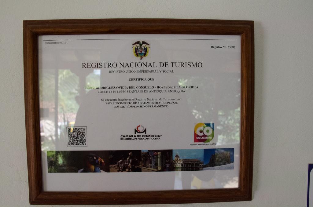Hospedaje La Glorieta Apartment Santa Fe de Antioquia Exterior photo